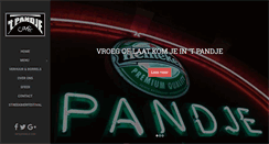 Desktop Screenshot of pandje.com